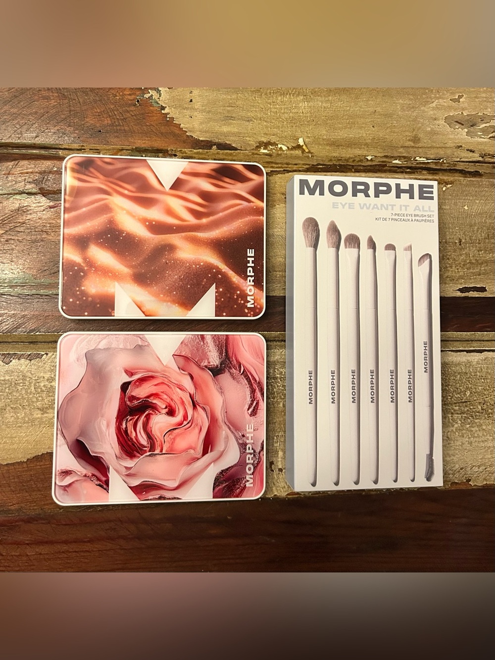 Morphe Eyeshadow Palettes with Brush Set